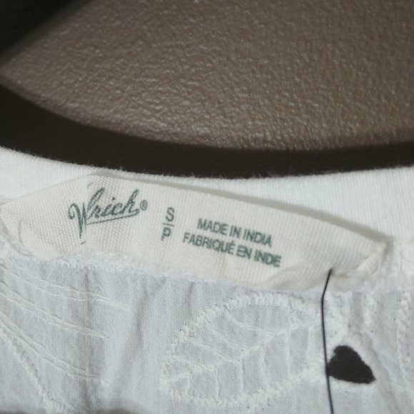 Woolrich Womens Cap Sleeve Tee Shirt - Size S - Pre-owned - ZKT6Y6 - Picture 3 of 7